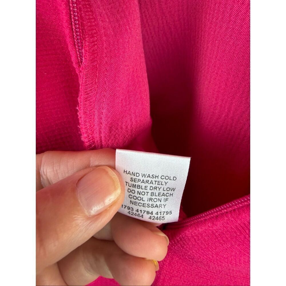 Sugar Lips Jumpsuit Wide Leg Size Small Hot Pink Fitted Trendy Spring - Picture 8 of 9